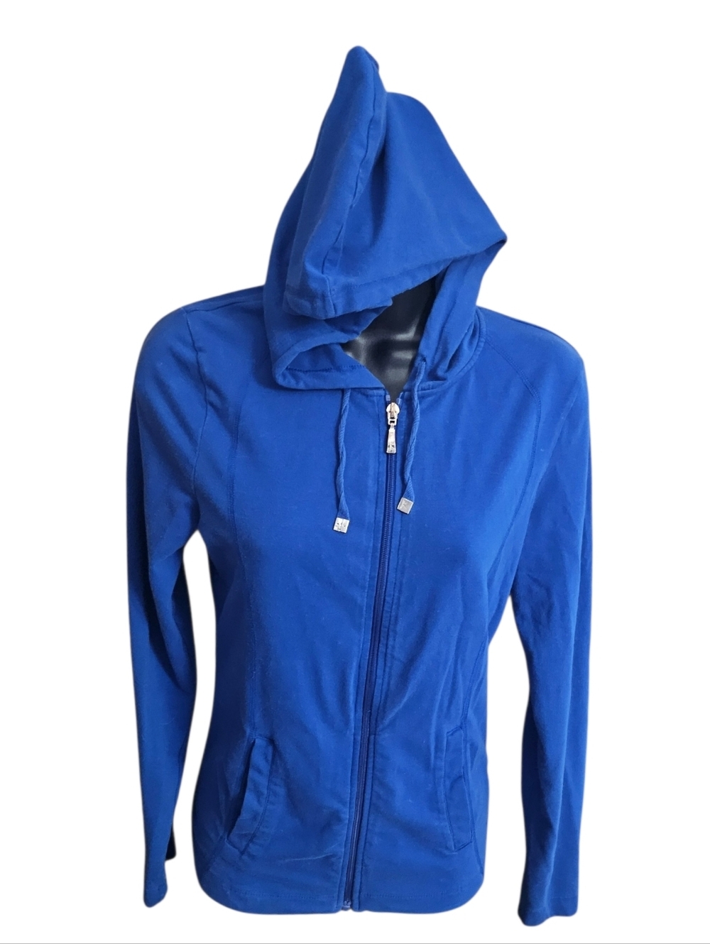 Blue SM Danskin Zip-Up Hoodie - Picture 3 of 11